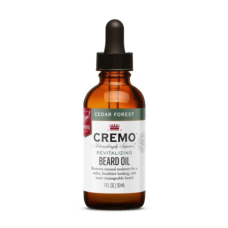 Cremo Forest Blend Revitalizing Beard Oil - 1 fl oz, 1 of 7