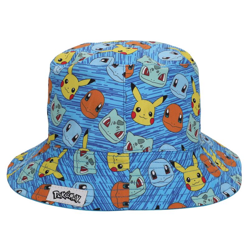 Pokemon Characters Youth Graphic Bucket Hat, 4 of 7