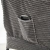 Kumasinova Accent Chair with Ottoman,Reading Chair with Armrests,Sofa Chair with a Side Pocket,Corner Chair with Footrest for Small Space - 4 of 4