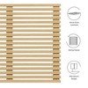 Modway Render Wall Mount King Headboard - 4 of 4