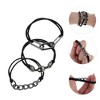 Unique Bargains Elegant Bracelet Scrunchies Hair Elastic Band 3 Pcs - 3 of 4