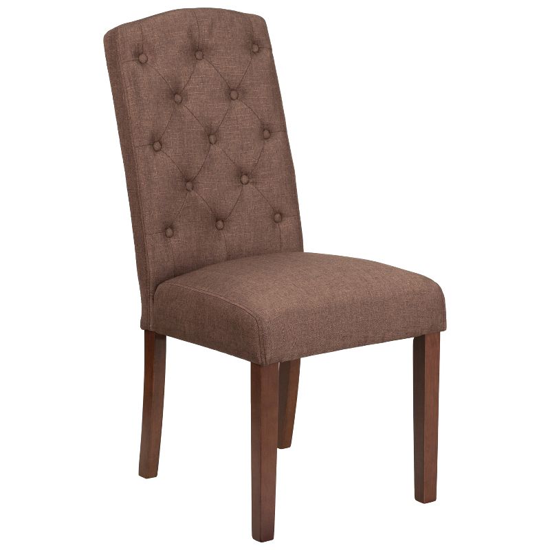 Flash Furniture HERCULES Grove Park Series Diamond Patterned Button Tufted Parsons Chair, 1 of 6