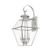 Livex Lighting Westover 3 - Light Wall Light in  Brushed Nickel - 3 of 4