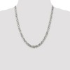 Black Bow Jewelry Men's 6mm, Sterling Silver, Solid Byzantine Chain Necklace - 2 of 4