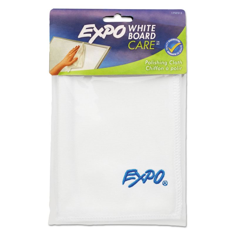EXPO Microfiber Cleaning Cloth 12 x 12 White 1752313, 1 of 3