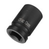 Unique Bargains CR-MO Mechanical Maintenance Metric 4 Point Square Impact Socket Black - 3 of 4