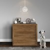 Hudson and Canal 8" Wide Textured Pendant with Glass Shade - 4 of 4