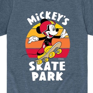 Boys' - Disney - Skater Mickey Short Sleeve Graphic T-Shirt - 1 of 4