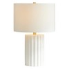 Hudson and Canal 23" Tall Table Lamp with Fabric Shade - 4 of 4