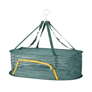 Unique Bargains Single Layer Drying Basket Emerald Green - 1 of 4