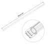 Unique Bargains Lamp Lantern Water Cooling System Acrylic Round Pipes Clear 2 Pcs 14" - 2 of 4