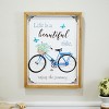 VIP Metal 16 in. Blue Life is Beautiful Sign - 2 of 4