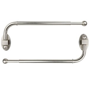 Urbanest Swing Arm Curtain Drapery Rod, 0.75" Dia, 14" to 24" - 1 of 4