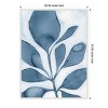 Amanti Art Blue Weed I by Grace Popp Framed Canvas Wall Art - 4 of 4