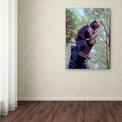 Trademark Fine Art " The Collator " by Eric Joyner Painting Print