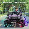 24V Electric Truck with Parent Remote Control, Spring Suspension, 2 Speeds, LED Headlight & Music Player, Kids Electric Vehicle for Aged 3-8 Years - 4 of 4