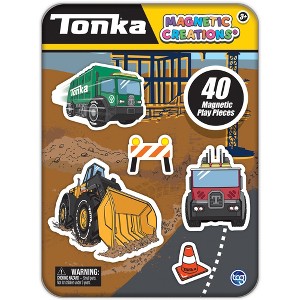 Magnetic Creations Tin: Tonka - Creative Storytelling Playset,Ages 3+ - 1 of 4