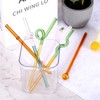 Unique Bargains Reusable Smooth Creative Glass Straws for Tea Milkshakes 6 Pcs - 4 of 4