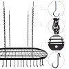 LunaLulinlk Pot And Pan Ceiling Rack, Mounted Cookware Storage Rack, Hanging Pot And Pan Suspended - 4 of 4
