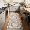 Accent Rug - Non-Slip Stain Resistant Low Pile Carpet Ultra Soft Non-Shedding Portable Floor Cover for Bedroom Living Room Nursery - 2 of 4