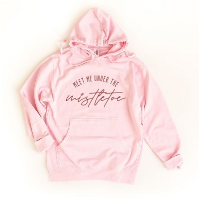 Simply Sage Market Women's Graphic Hoodie Meet Me Under The Mistletoe