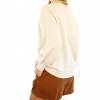Women's Bax Button Front Oversized Sweater - Vine & Love - 2 of 4