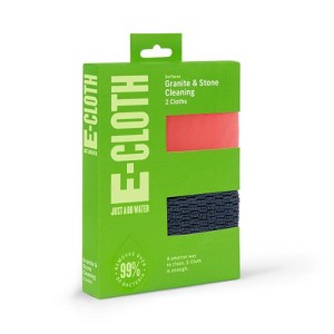 E-Cloth Granite and Stone Kit Microfiber Cleaning Cloth 2 pk (Case of 5) - 1 of 1