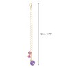 Unique Bargains Chain Bow Water Cup Pendant 1 Pc - 2 of 4