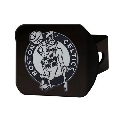 NBA Boston Celtics Chrome Metal Hitch Cover - Black