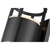 Z-Lite Luca 2 - Light Wall Light in  Black - 2 of 4