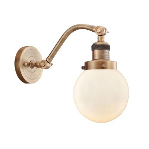 Beacon - 1 Light Wall Sconce In Industrial Style-11.5 Inches Tall and 6 Inches Wide - 1 of 1