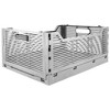 OnDisplay Stackable Folding Desk/Beauty/Closet Storage Crate - 2 of 4