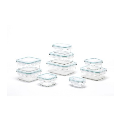 Glasslock 24 Piece Oven Microwave Safe Glass Food Storage Containers Set W/  Lids : Target