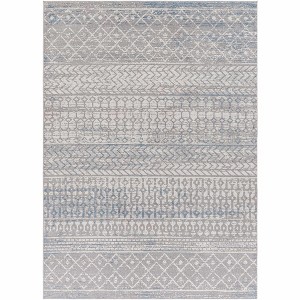 Hauteloom Tambac Blue & Gray Washable Area Rug - 1 of 4