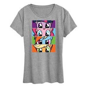 Women's - My Little Pony - Stacked Faces Short Sleeve Graphic T-Shirt - 1 of 4