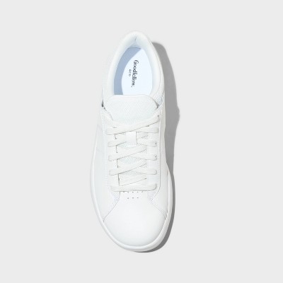 goodfellow & co - Brandclub - Men's Scout Sneakers - Goodfellow &  Co™ White 9: Lace Up, Cushioned Footbed, Mesh Construction