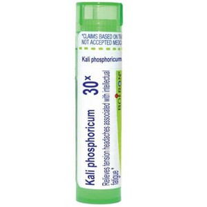 Kali Phosphoricum 30X by Boiron Homeopathic Single Medicine For Stress & Sleep  -  80 Pellet - 1 of 4