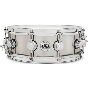 DW Collector's Series Stainless Steel Snare Drum - 1 of 4