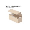 Box Partners Corrugated Mailers 6" x 3" x 2" Kraft 50/Bundle M632K - 2 of 2
