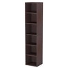 Kumasinova Modern 6-Tier Cube Bookshelf with Storage,Display Shelves Bookcases,Tall Bookshelf for Living Room,Bedroom,Office,Kitchen,Bathroom - 2 of 4