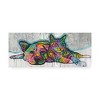 Trademark Fine Art -Dean Russo 'Companions Cat And Dog' Canvas Art - 2 of 4