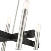 Livex Lighting Helsinki 4 - Light Chandelier in  Brushed Nickel - 3 of 4