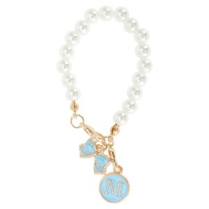 Unique Bargains Pearl Chain Bow Water Cup Pendant 1 Pc - 1 of 4