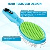 BOSHEL 2-in-1 Dog Hair Brush & Remover – Grooming Brush with Safe Round Pins on Soft Cushion and Rubber Pet Hair Remover for Easy Clean-Up - 4 of 4
