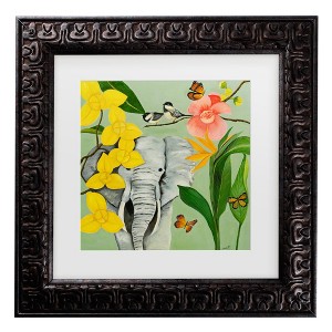 Trademark Fine Art - Isabelle Ri  Gentle Giant Matted Framed Art - 1 of 4
