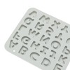 Unique Bargains Candy Making Moulds 26-Cavity Alphabet Letters Candy Mould Hand Wash 6.22"x5.51"x0.35" 1 Pc - 4 of 4