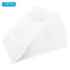 Unique Bargains Transparent Window Paper Coin Storage Organizing Protective Coin Holder 100 Pcs - 3 of 4