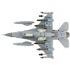 Lockheed F-16D Fighting Falcon Fighter Aircraft "The Scorpion" Israeli Air Force "Air Power" 1/72 Diecast Model by Hobby Master - 4 of 4