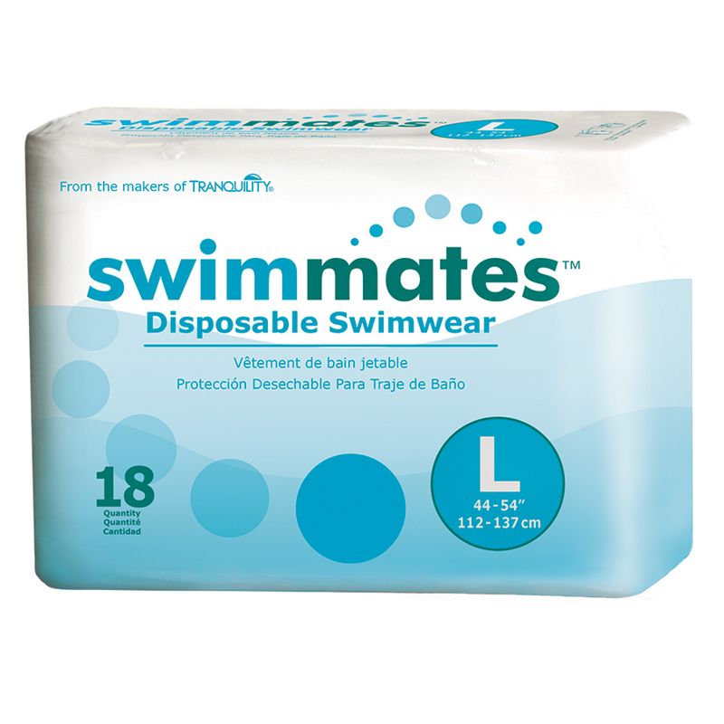 Swimmates Adult Disposable Swim Diaper, 1 of 7