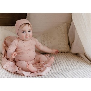 Aurora Classics- 2 Piece-Lounge Set - Kids Short Sleeve Pajama Set - Floral Print Collection - 1 of 3